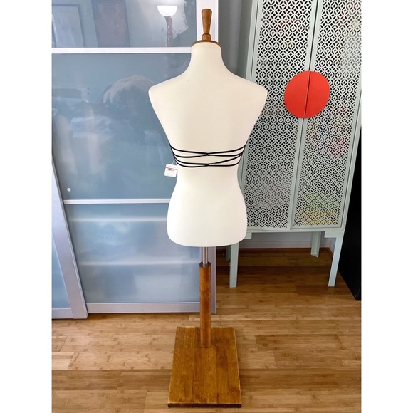 NWT Intimately Free People Essential Lace Bandeau in Black - Picture 2 of 10